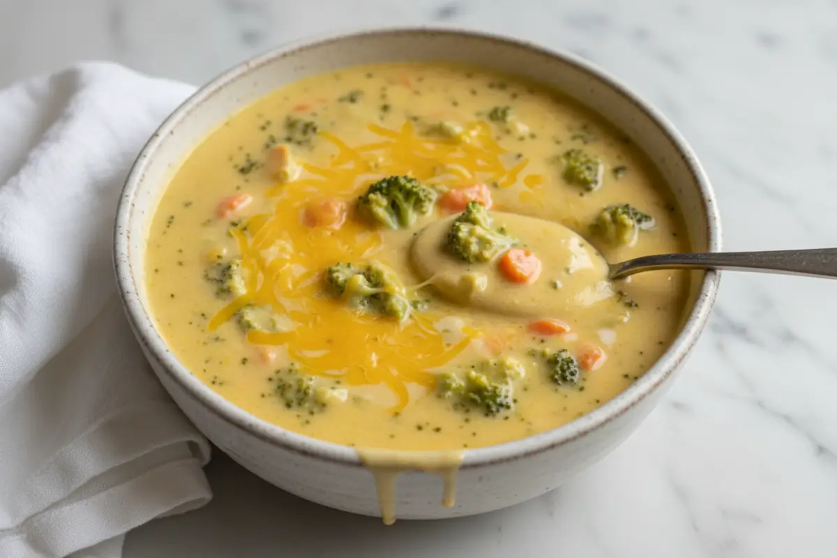 Easy Broccoli Cheddar Soup for Cozy Nights