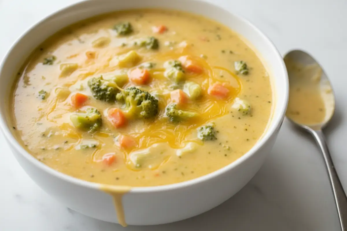 Easy Copycat Panera Broccoli Cheddar Soup Recipe 2 Copycat Panera Broccoli Cheddar Soup Recipe
