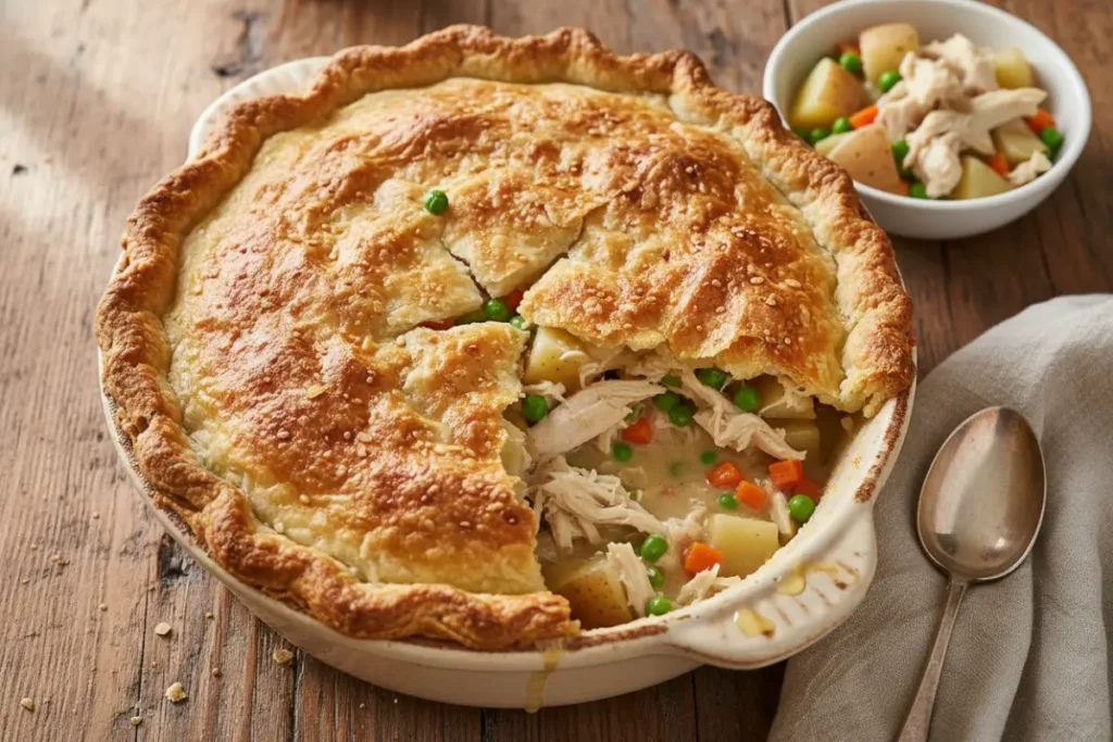 Crockpot Chicken Pot Pie (Dairy Free for Winter Nights)
