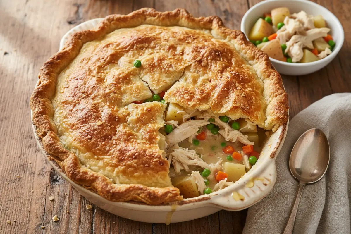 Easy Crockpot Chicken Pot Pie (Dairy Free) 2 Crockpot Chicken Pot Pie (Dairy Free for Winter Nights)
