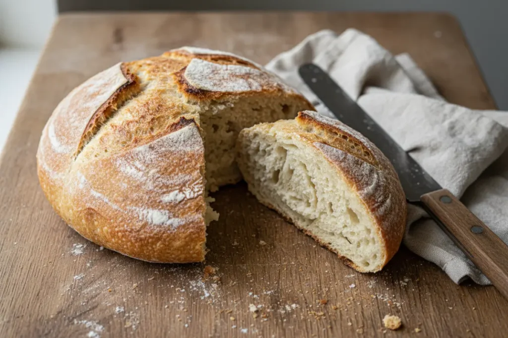 Foolproof No Knead Artisan Bread