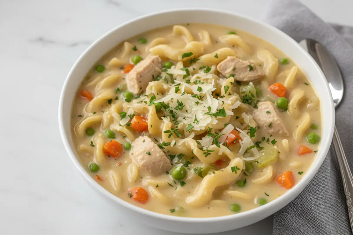 Easy Instant Pot Chicken and Noodles (1-Hour) 2 Instant Pot Chicken and Noodles