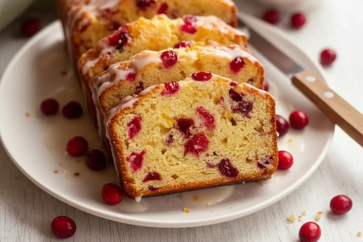 Easy Restaurantstyle Cranberry Orange Bread (35-Min) 2 Restaurantstyle easy cranberry orange bread