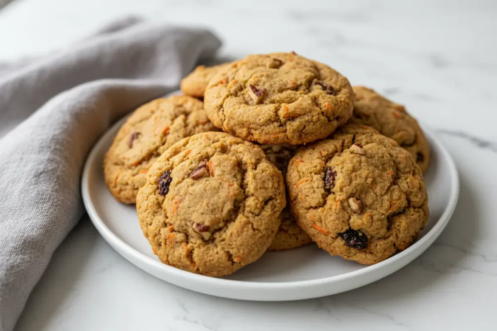 carrot cake breakfast cookies