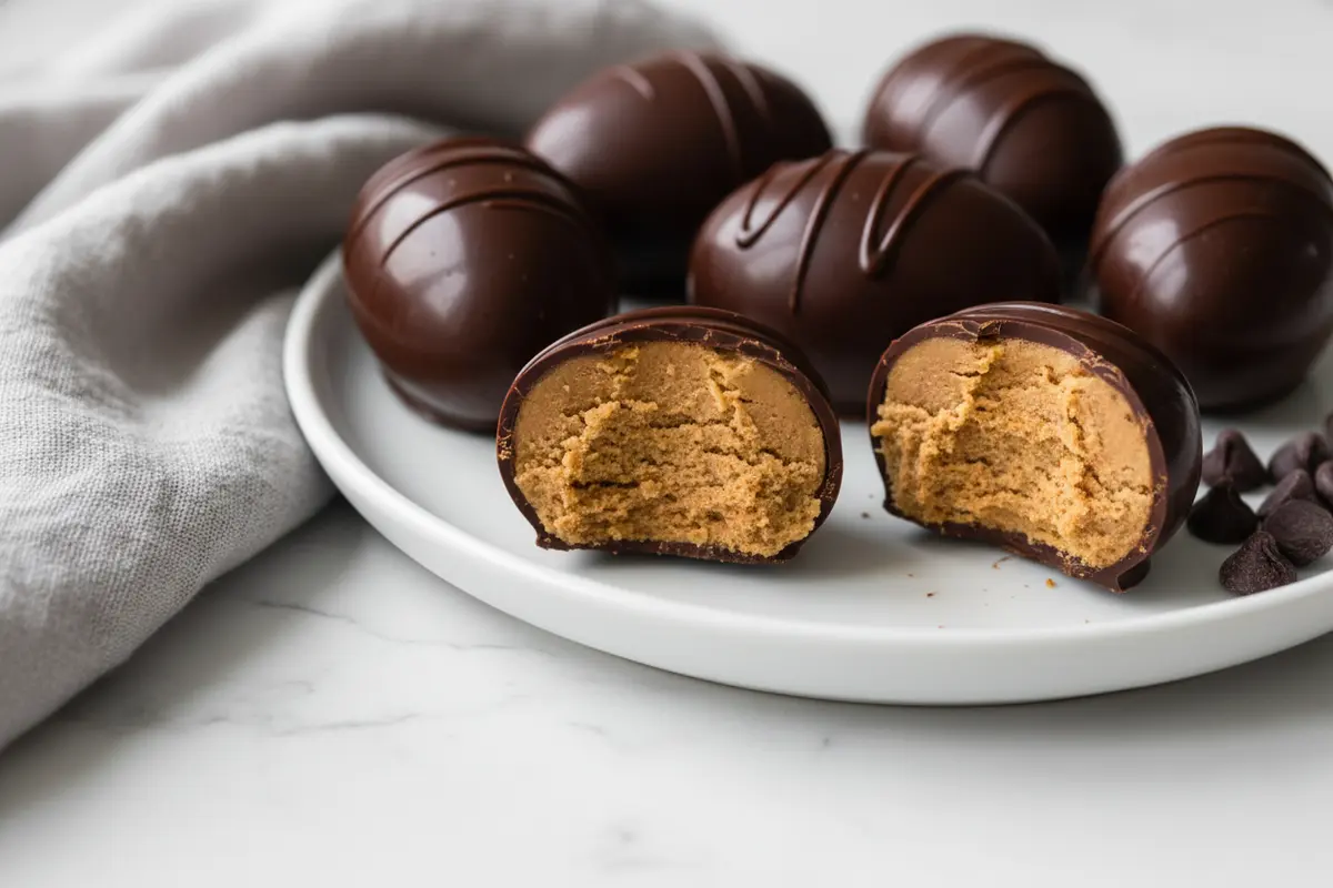 Easy Homemade Vegan Peanut Butter Eggs (No Bake, Paleo-Friendly)