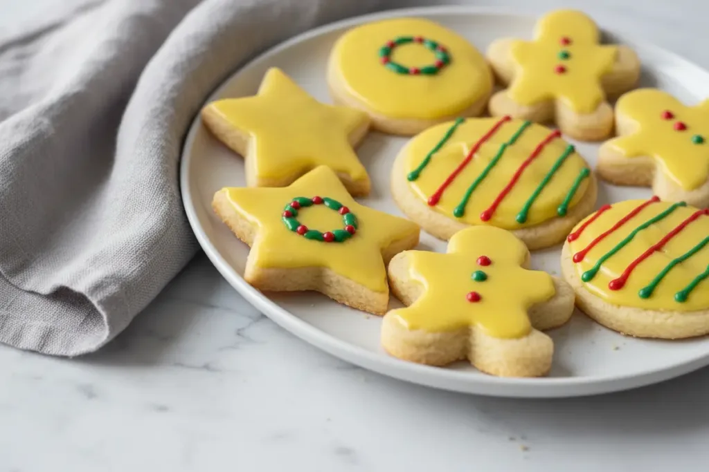 lemon cut out sugar cookies