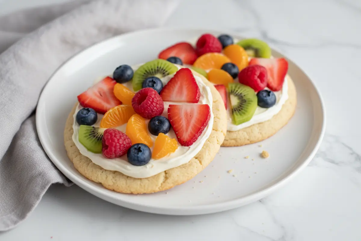 fruit pizza sugar cookie