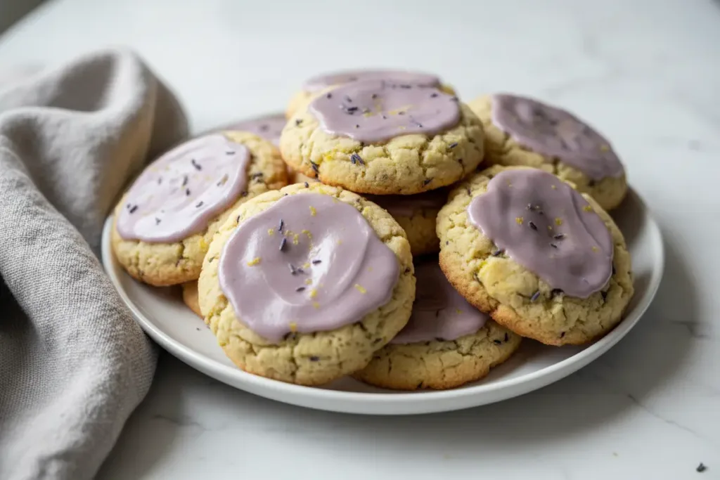 lemon lavender sugar cookies
