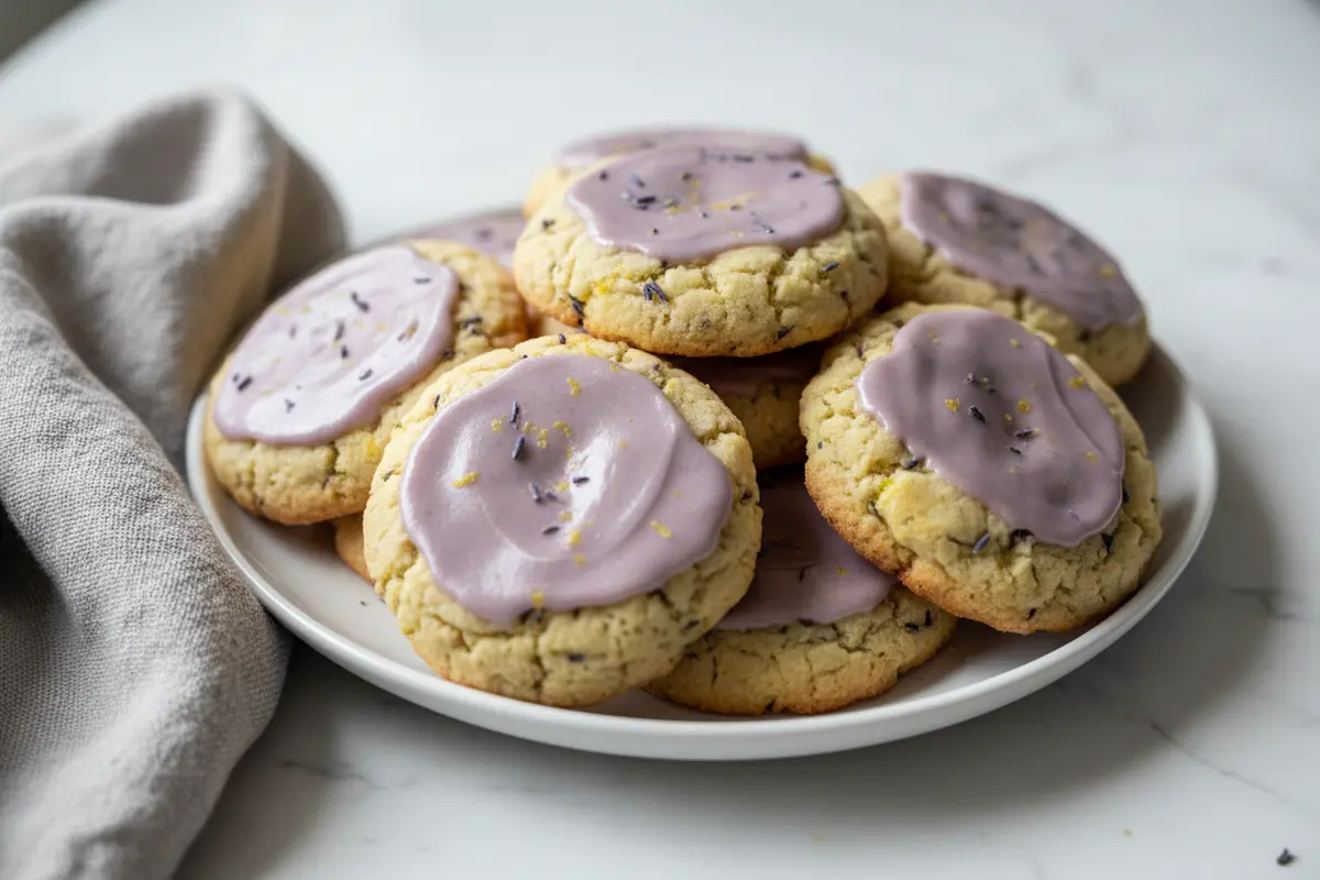 lemon lavender sugar cookies