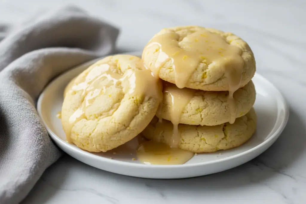 vegan lemon sugar cookies