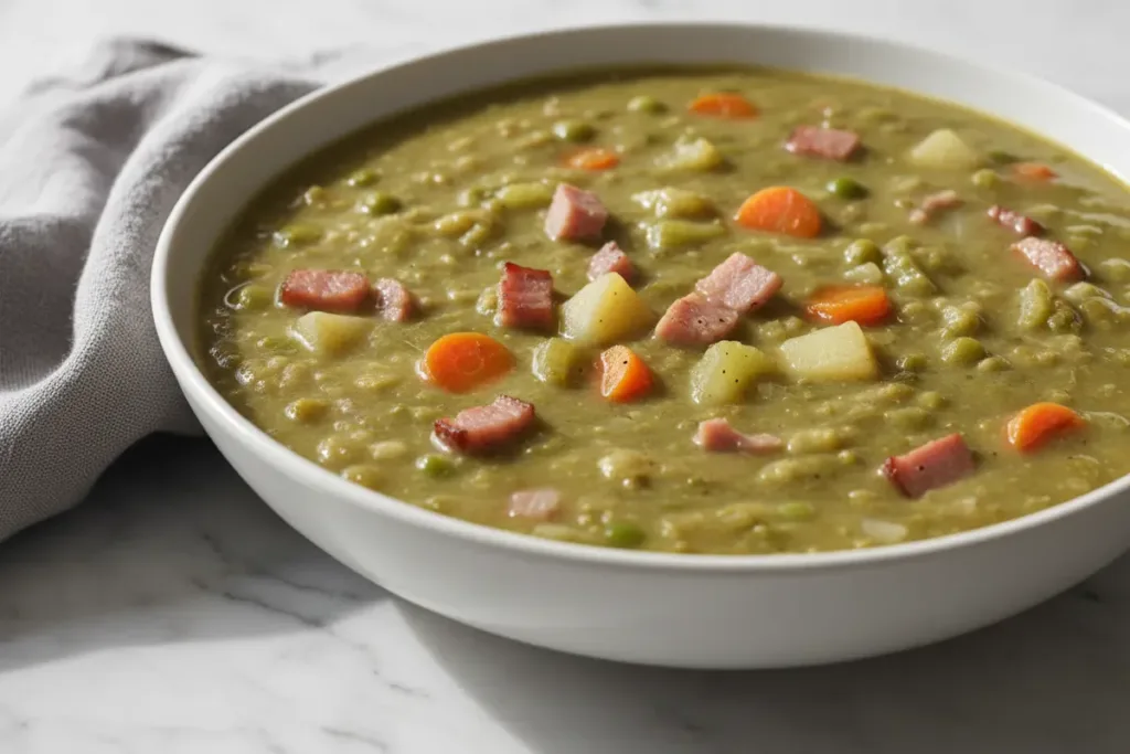 split pea soup with ham