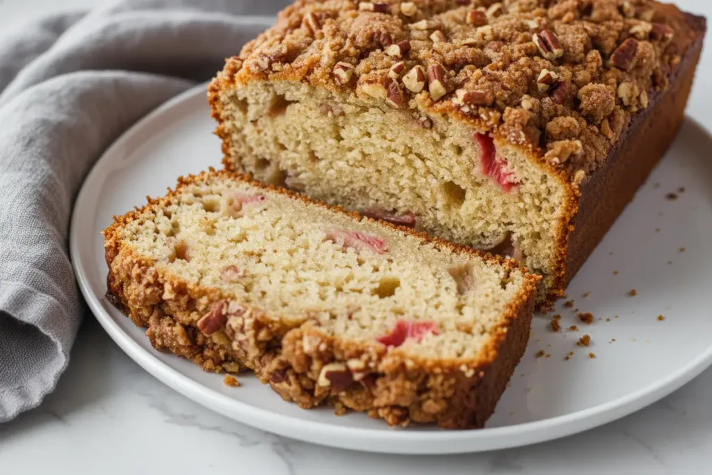 cinnamon rhubarb bread