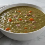 crockpot split pea and ham soup