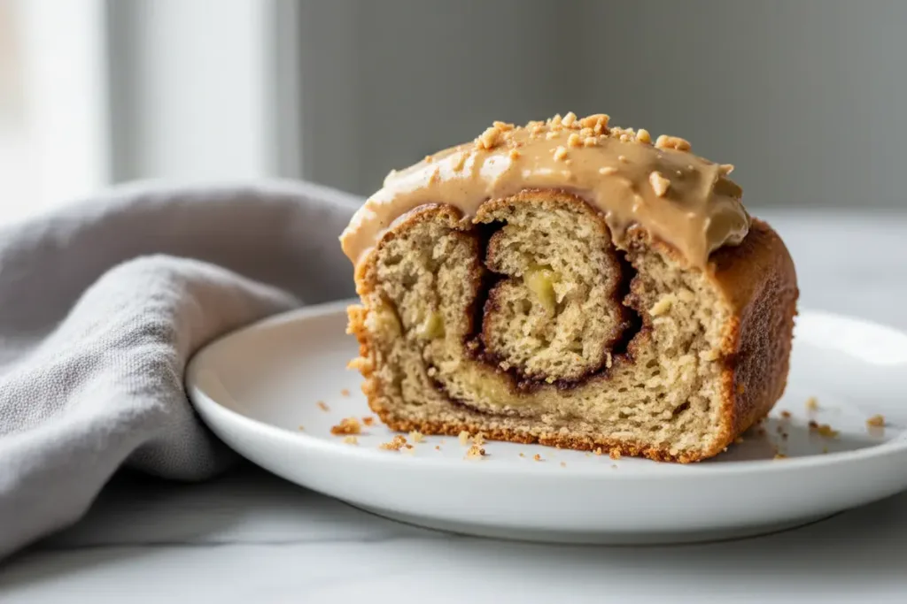 vegan banana bread cinnamon rolls