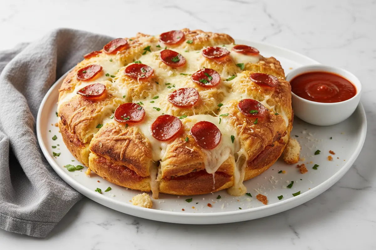 Pizza Monkey Bread: The Pull-Apart Party Appetizer That's Impossibly Easy 2 pizza monkey bread