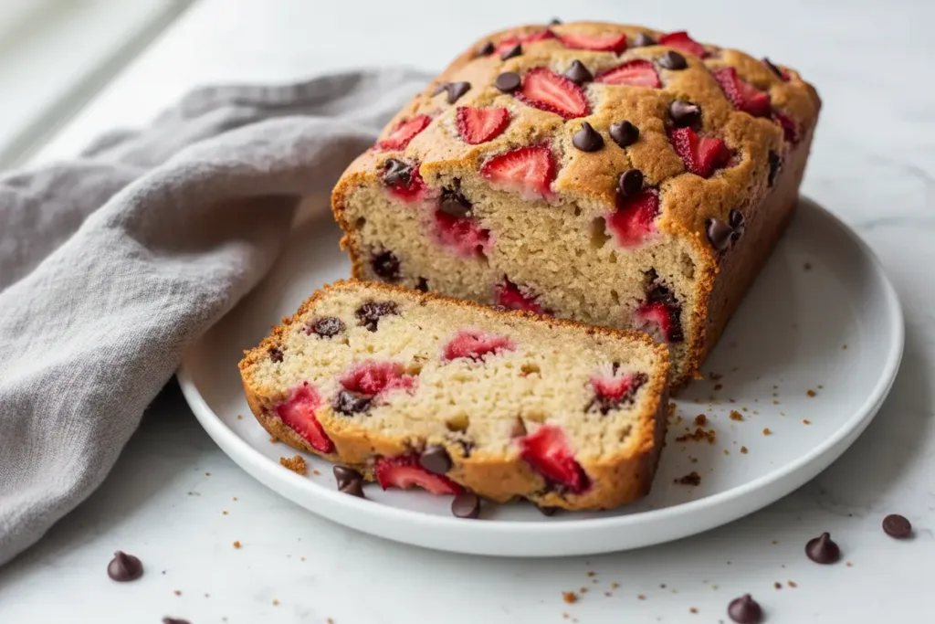 strawberry chocolate chip bread