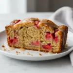 strawberry rhubarb bread