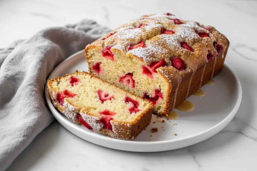 strawberry sour cream bread